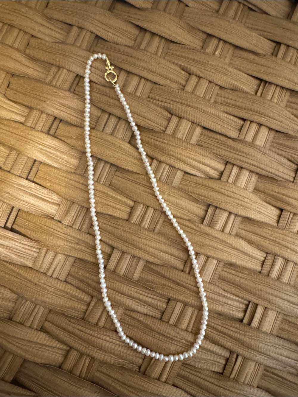 Gorjana Lou Pearl Necklace